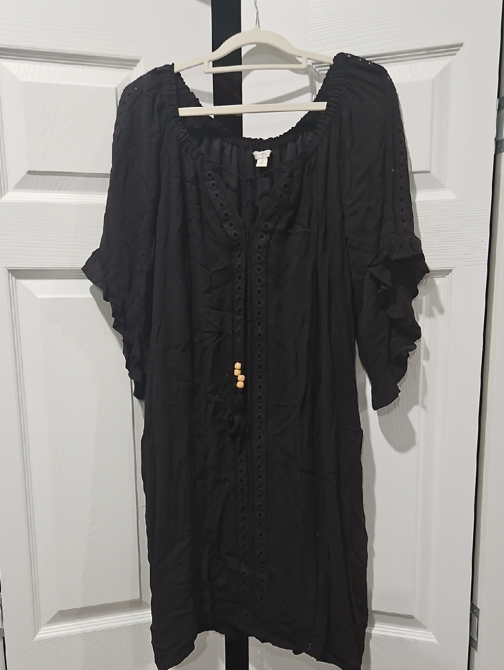 Black Boho Style Dress
